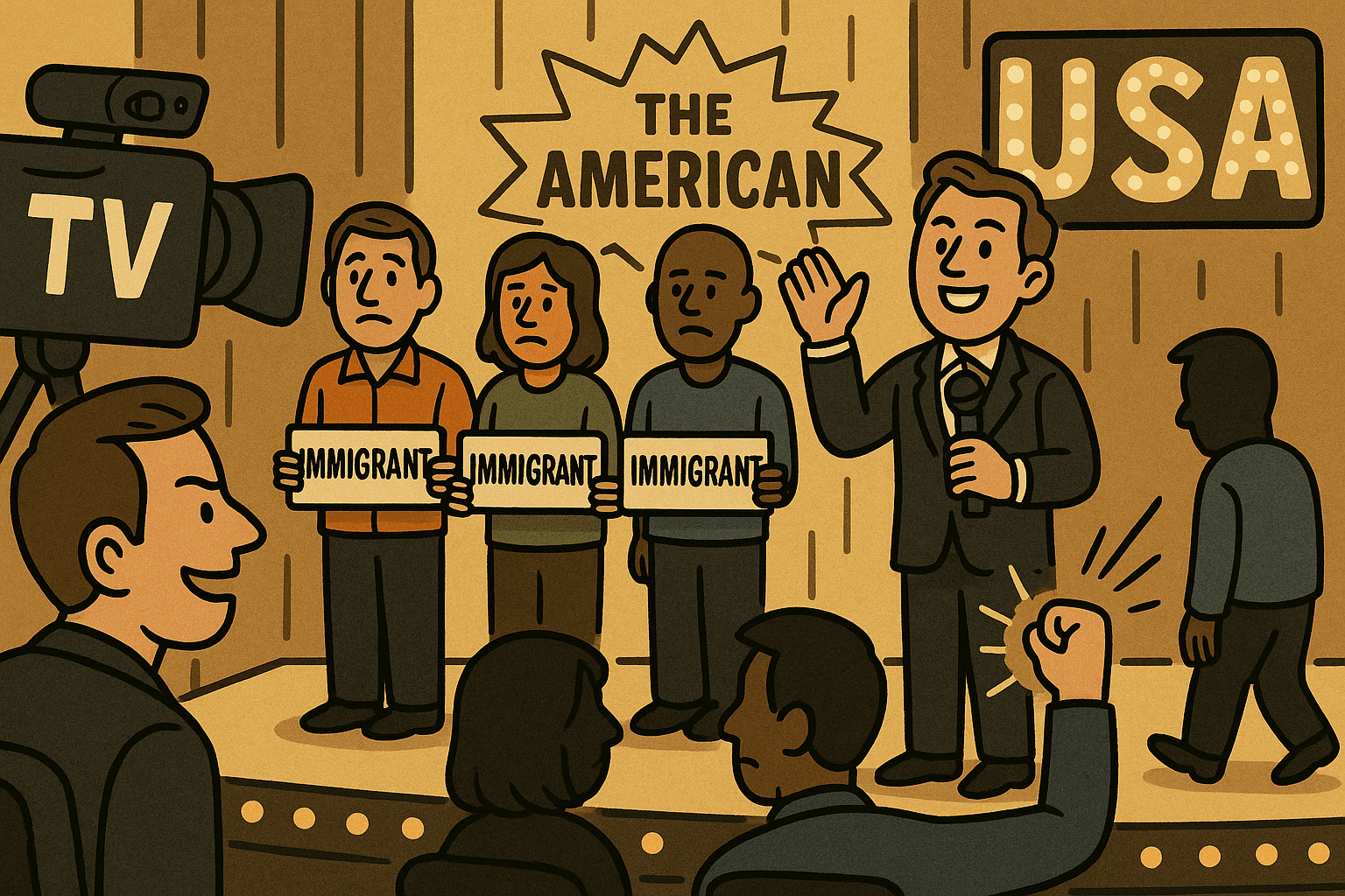 Staatsburgerschap als spelshow-reality tv immigranten