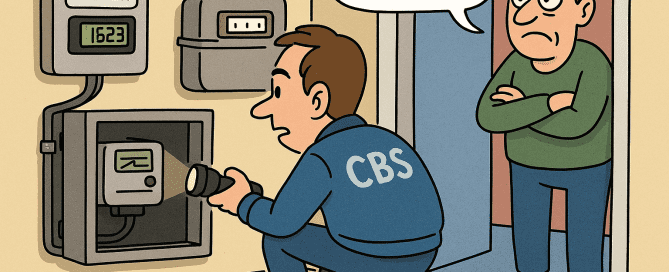 CBS in je meterkast, privacy kun je voortaan bij het grofvuil zetten cbs jouw meterkast privacy weg-cbs slimme meters-digitale druktemaker