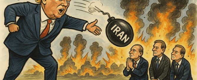 Trump bombardeert Iran en NAVO zwijgt Trump bombardeert Iran en zit straks bij de NAVO -NAVO top- Trum Iran