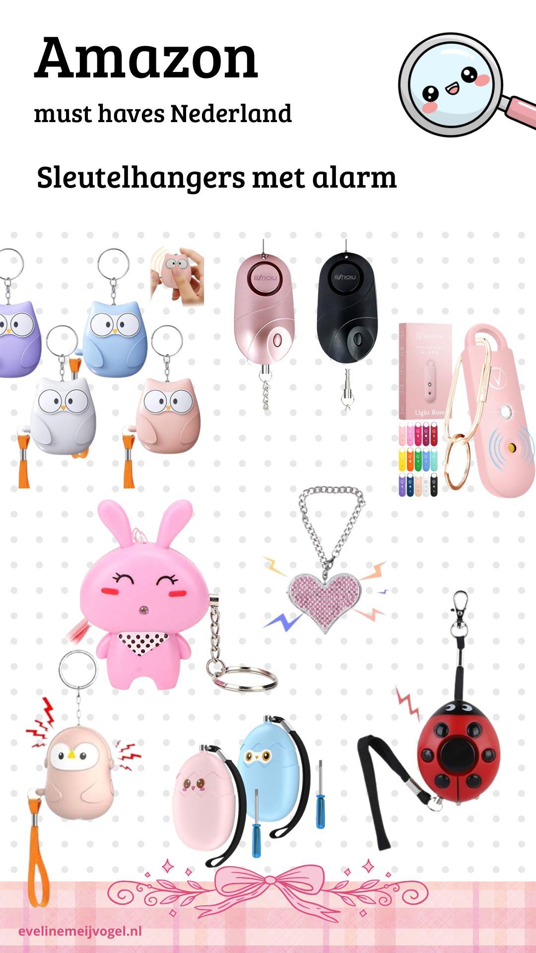amazon must haves nederland sleutelhangers alarm-vrouwenveiligheid-evelinemeijvogel.nl-eveline meijvogel-sleutelhangers-elfverdedigings sleutelhanger voor dames