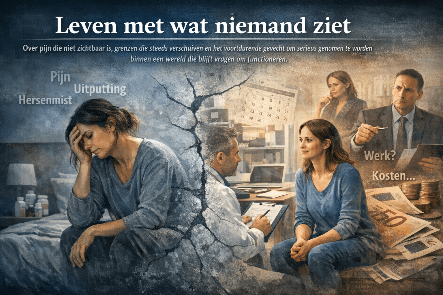 leven met wat iemand niet ziet fibromyalgie - eveline meijvogel-columns