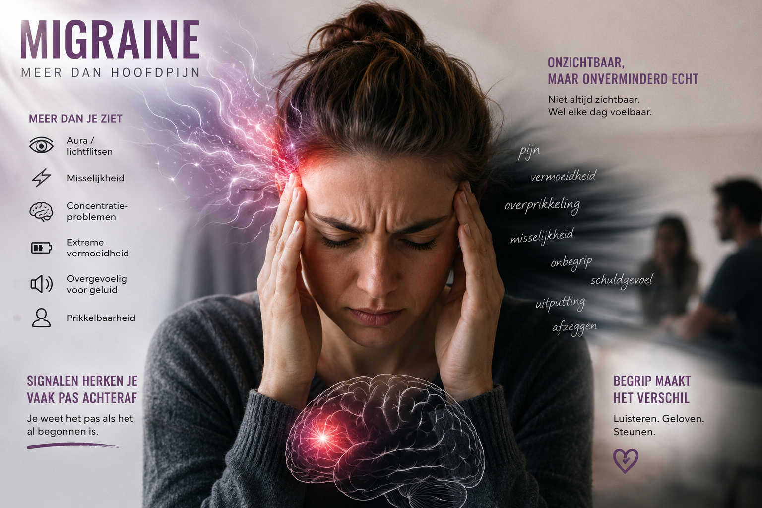 De verborgen signalen van migraine - eveline meijvogel - migraine aanval - eveline meijvogel.nl - columns gezondheid - column eveline meijvogel