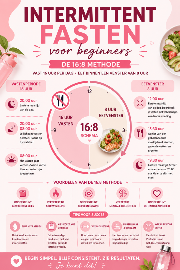 intermittent vasten schema - eveline meijvogel-evelineijvogel.nl-schijf van vijf